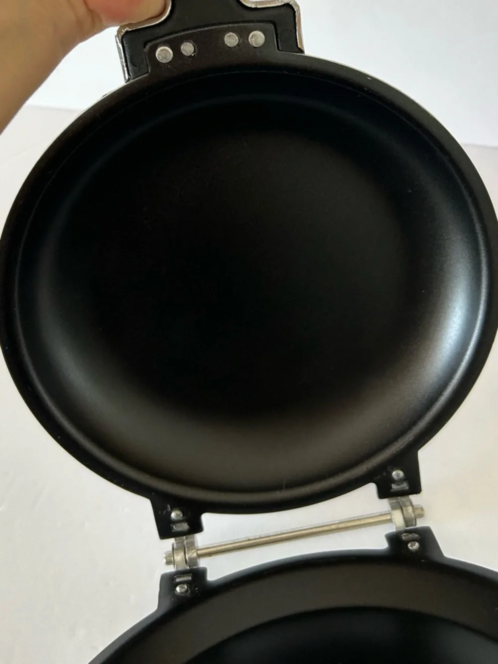 Vintage “Pancake Wizard” Set includes: Pan, Batter Dispenser, and 4 Metal Shapes